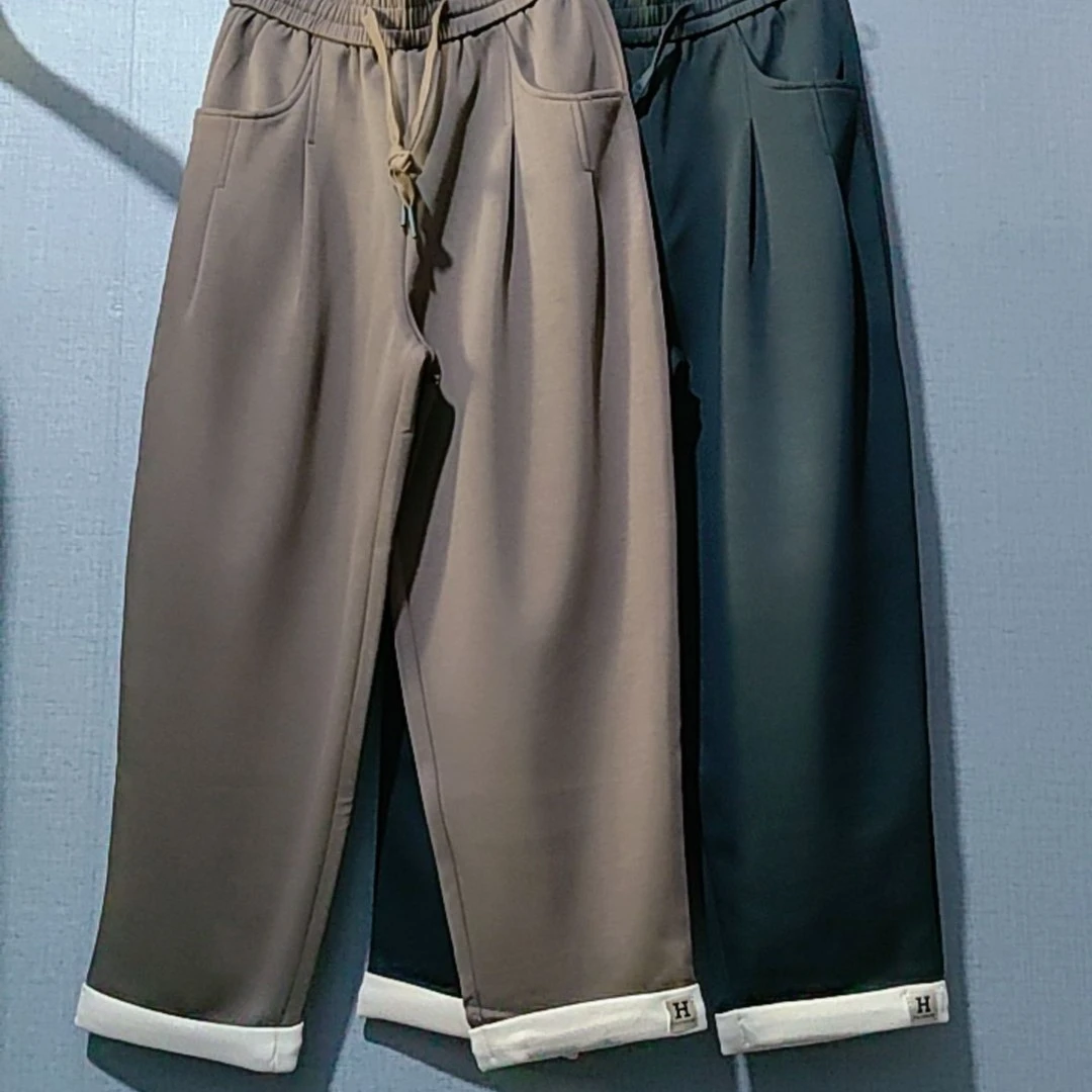 宽松版休闲哈伦裤