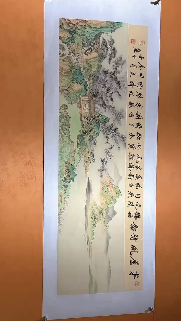 国画刘金玉老师亲笔手绘
