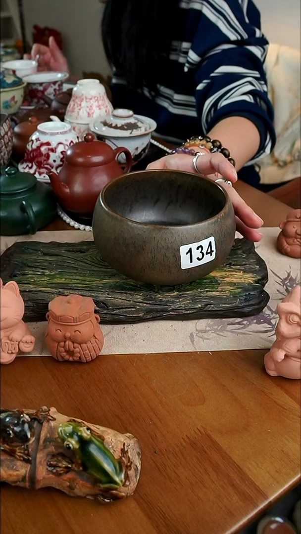 【茶瓷物语】柴烧建水134