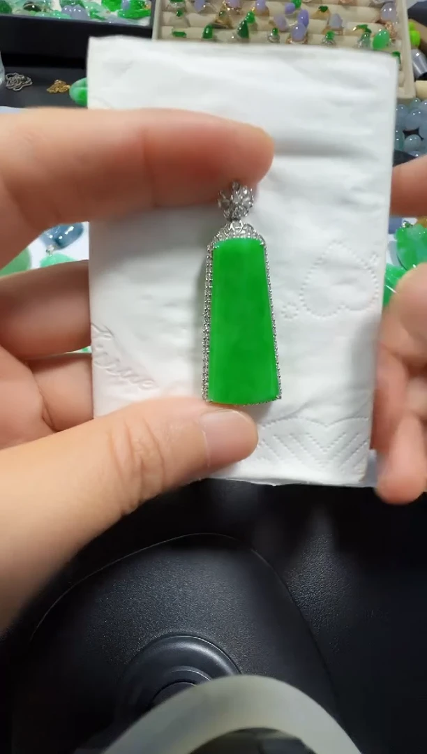 未镶嵌戒指翡翠印*35000