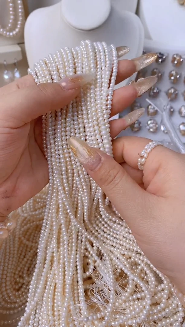 【闪购商品】淡水珍珠颈饰未镶嵌0103