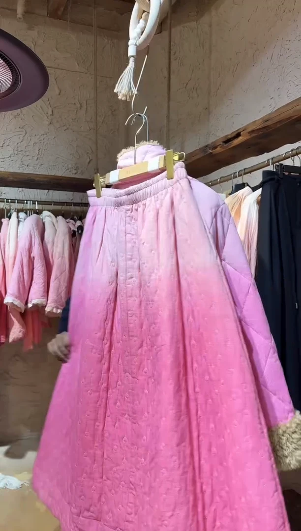 苏木植物染麻料水帘洞半裙