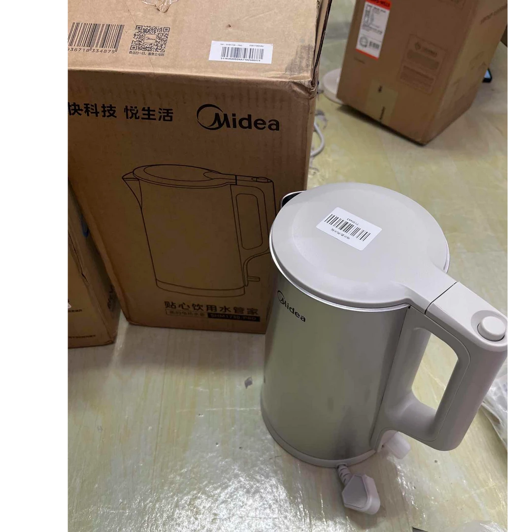 9新 Midea/美的 【二手】中央仓电热水壶轻微划痕功能完好