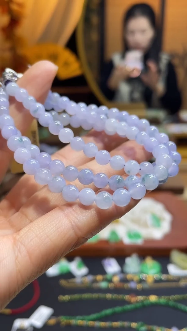 颈饰未镶嵌翡翠项链