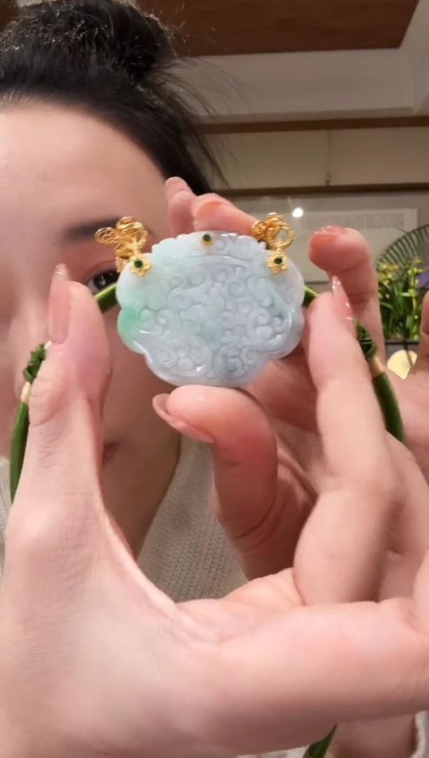 【闪购商品】翡翠颈饰未镶嵌国风