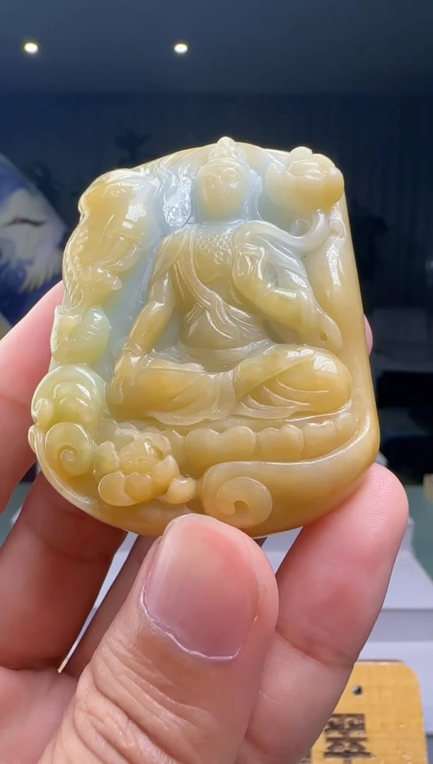 翡翠未镶嵌颈饰XM@@960Q3J20615