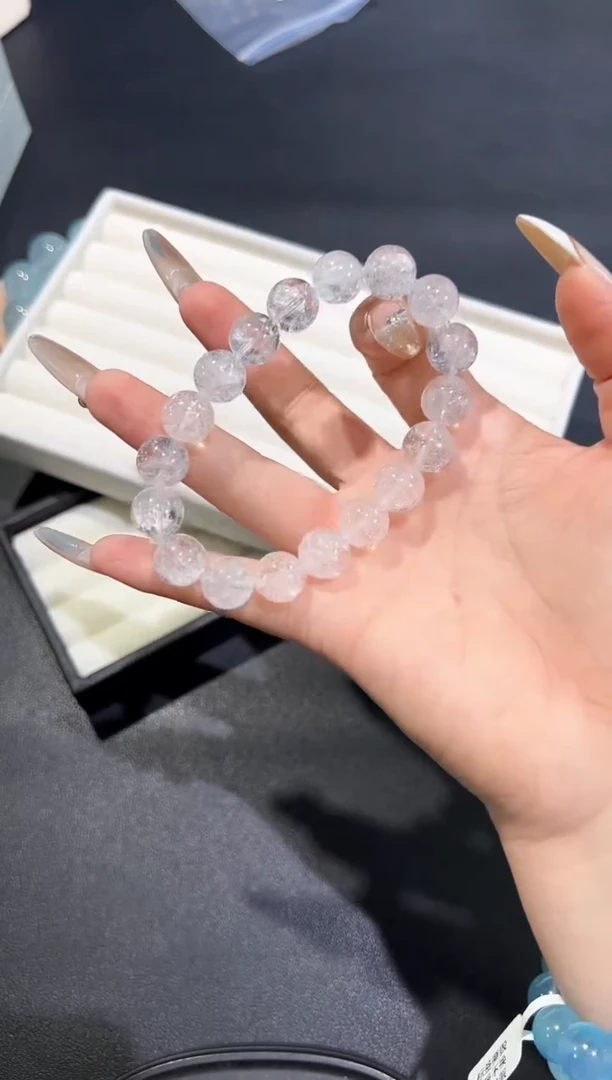 未镶嵌手串水晶1r多样性发其一【1条】默认微瑕