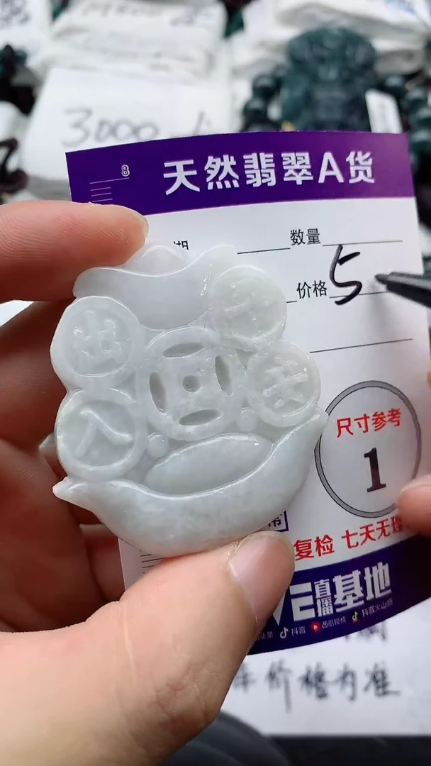 翡翠未镶嵌颈饰888