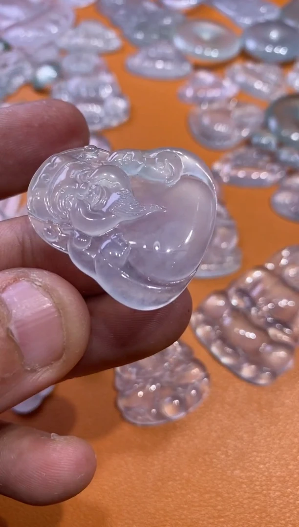 【闪购商品】翡翠颈饰未镶嵌财神4980