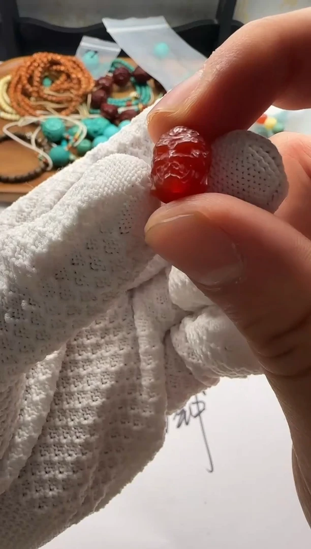 未镶嵌三通南红玛瑙ㅤ****?南红三通