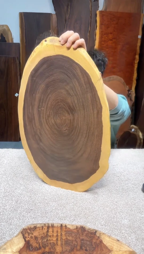 【闪购商品】风车木（黑檀木）尺寸59*36*2编号397