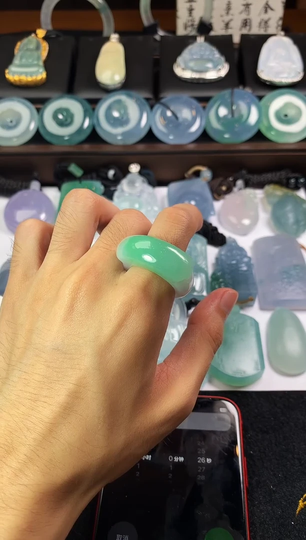 未镶嵌定制翡翠甜**～4069毛货不退不换