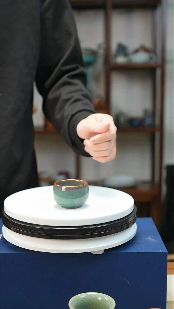 钧瓷 福利品小茶碗 微瑕