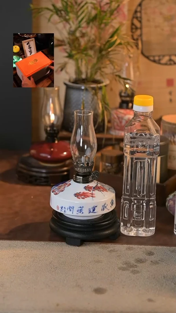 景德镇陶瓷香薰灯摆件