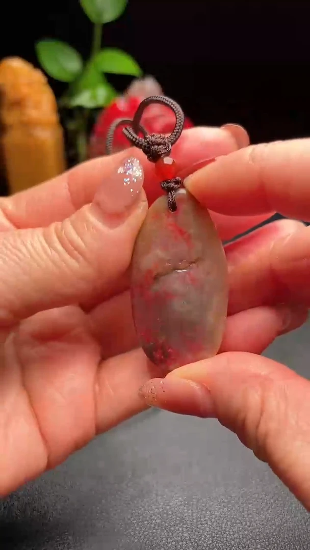 【闪购商品】鸡血石田黄石鸡血石印章把件摆件