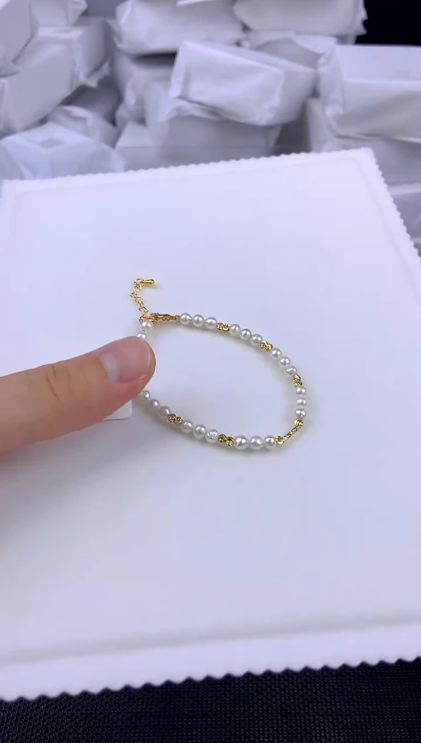 未镶嵌耳饰淡水珍珠sl1001