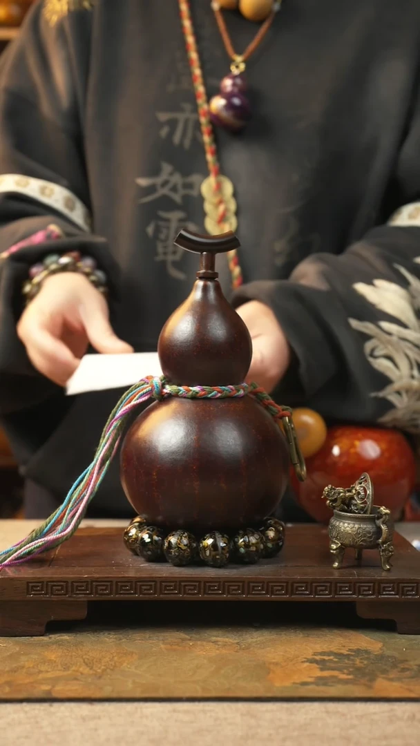 194大漆一物一拍记葫堂出品【不带手串】