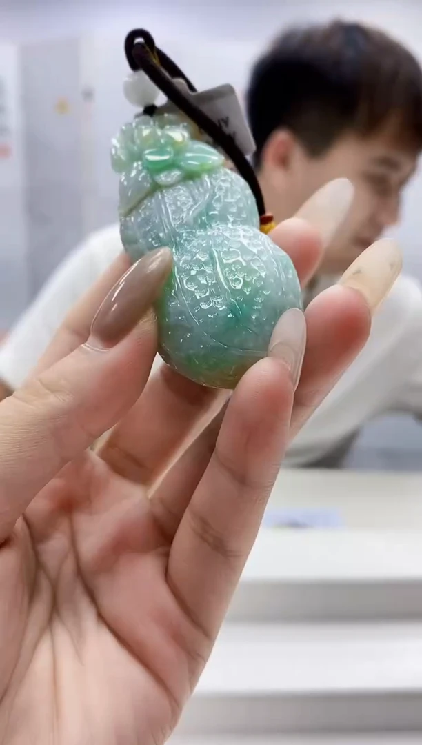 未镶嵌定制翡翠4868lr-毛货挂件27