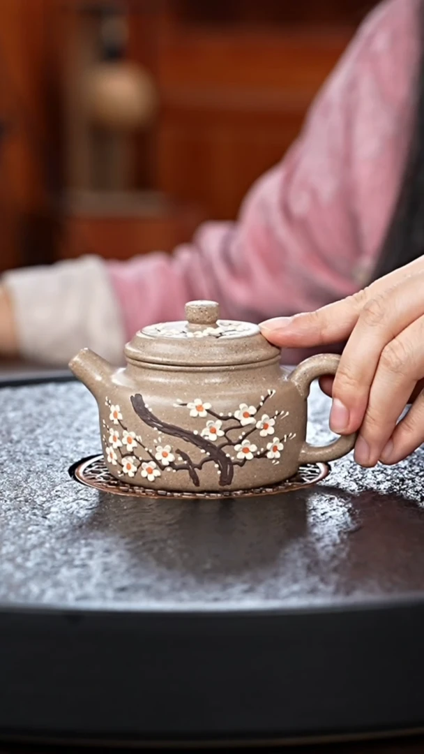 茶壶紫砂供春道婷婷紫砂11