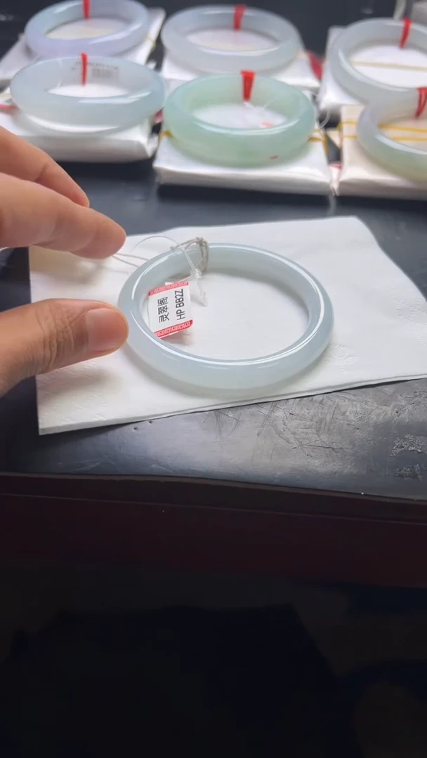 未镶嵌手镯翡翠翡翠手镯4 圈口56圆条