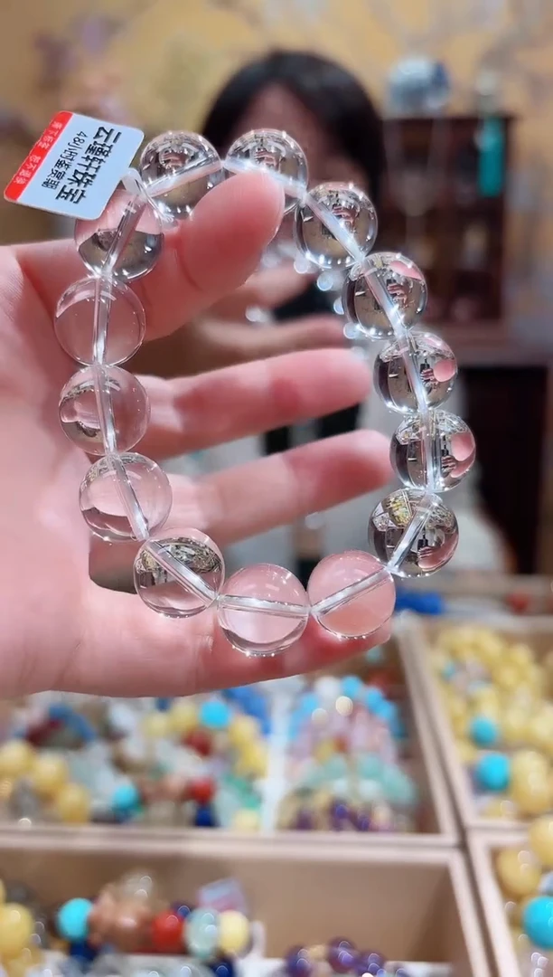 未镶嵌手串水晶14+设计款