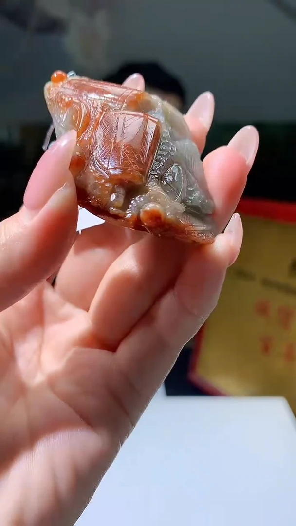 【闪购商品】定制翡翠未镶嵌5143jj-毛货挂件66