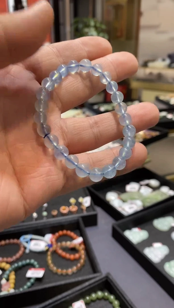 【闪购商品】海蓝宝石手链未镶嵌亏米福利