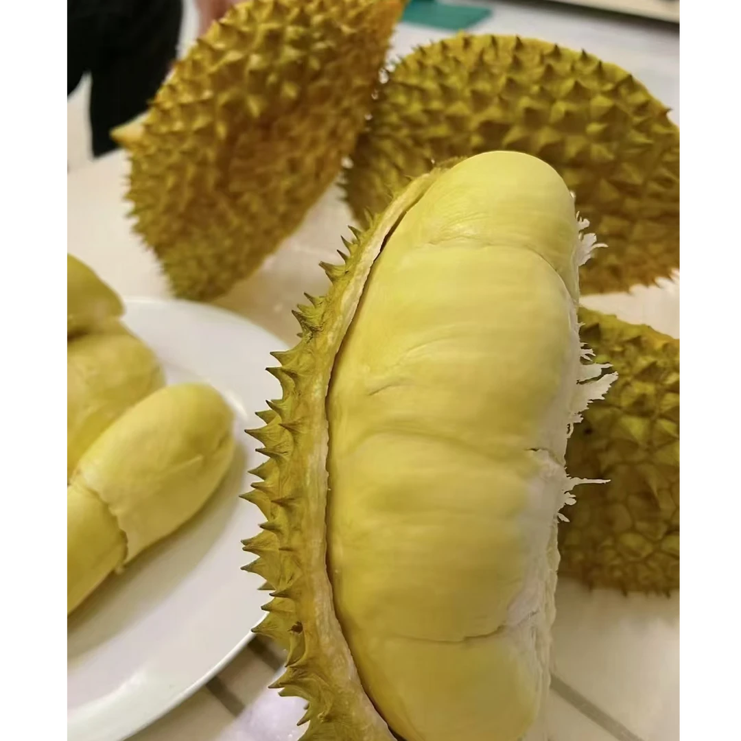 正宗泰国金枕榴莲现场开果鲜榴莲每斤核小<南二环专属>金枕泰国