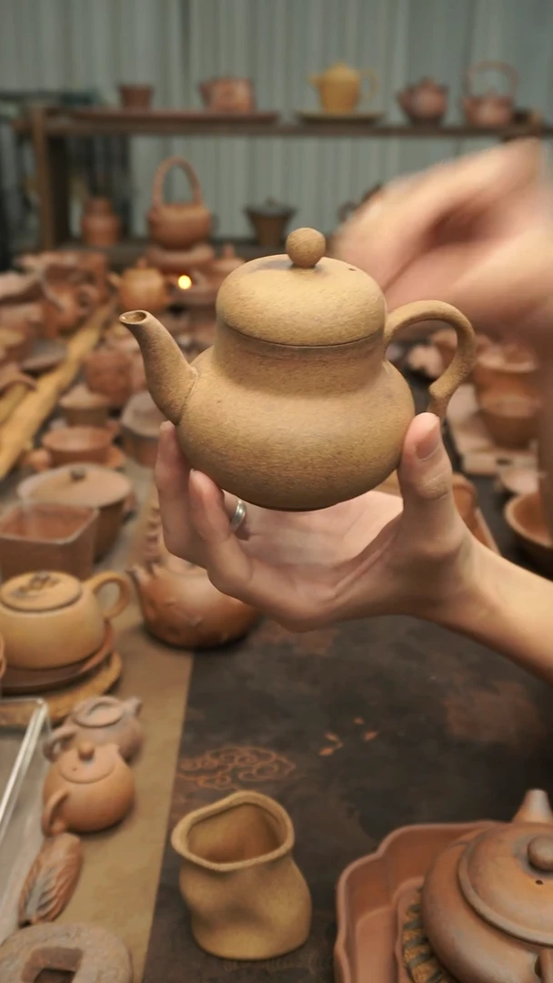 老岩泥原矿料老岩泥  思亭壶175ml