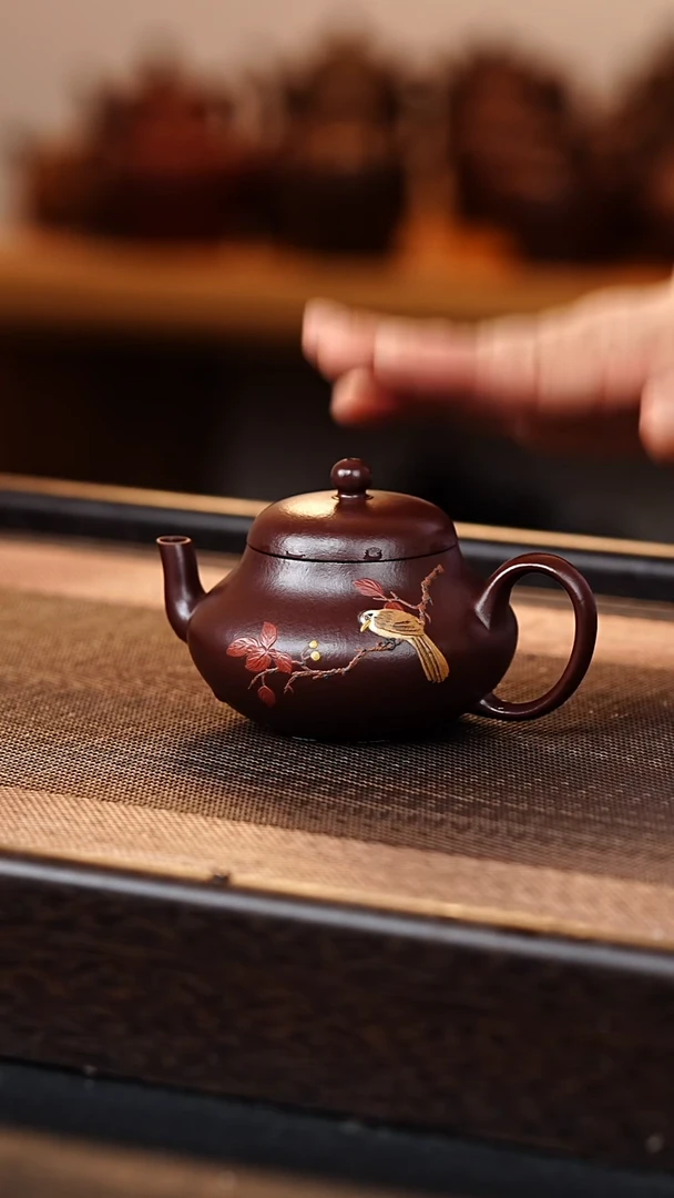 茶杯紫砂4原矿紫砂壶2