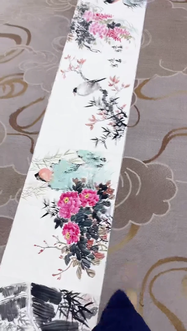 国画直播间凌老师的作品