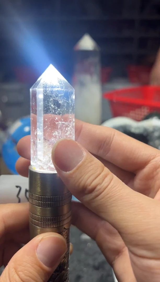 未镶嵌珠宝半成品水晶天然水晶默认微瑕35