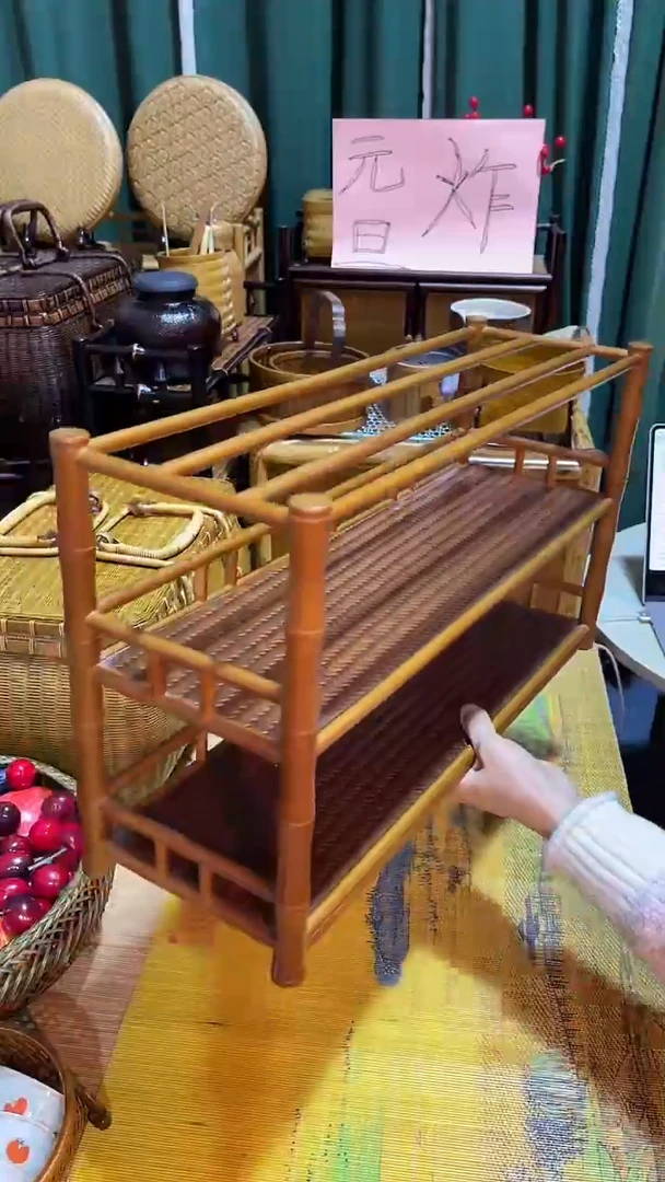 竹编工艺品茶道零配