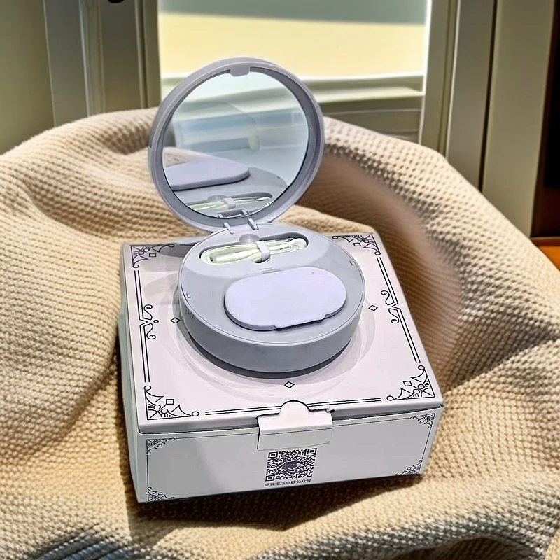 超声波清洗机洗眼镜机美瞳盒子隐形眼镜角膜自动清洗仪器F046