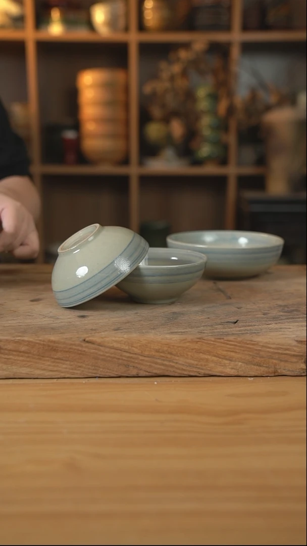 青云系列的4.8英寸小圆碗2个