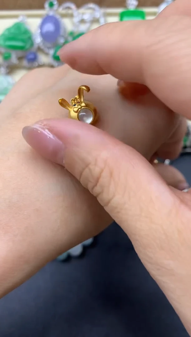 【闪购商品】翡翠颈饰18K金镶嵌396-中国好珍宝