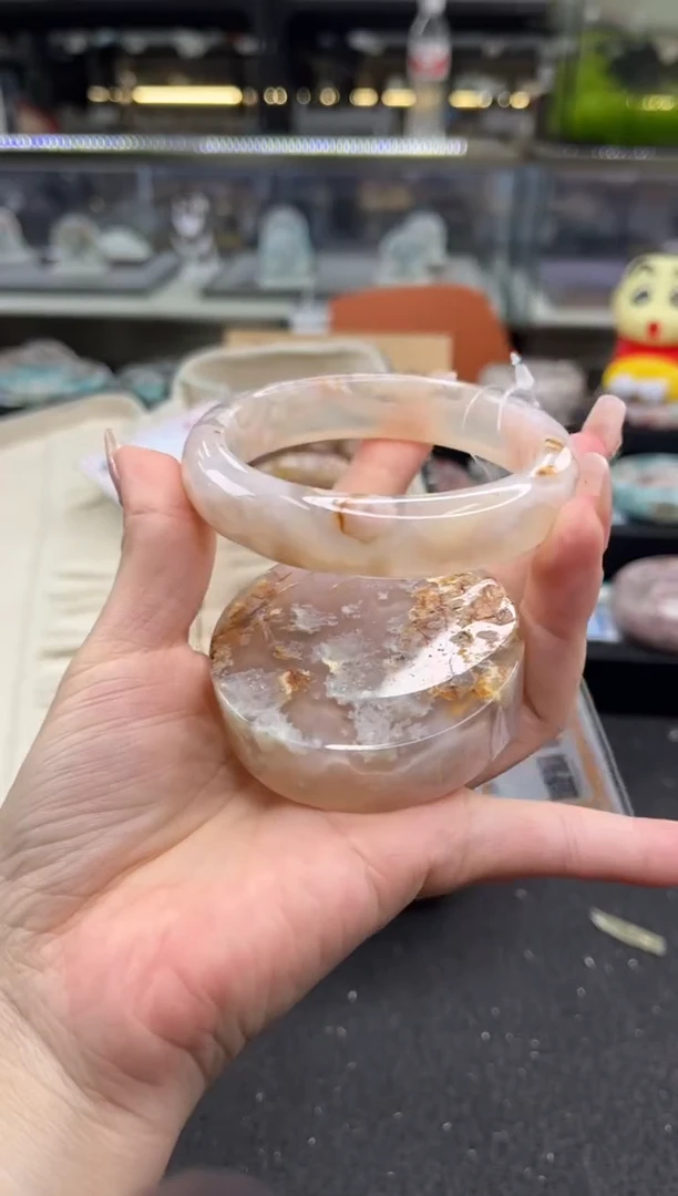 未镶嵌手镯石英质玉62圈口 （赠品镯心）3751652