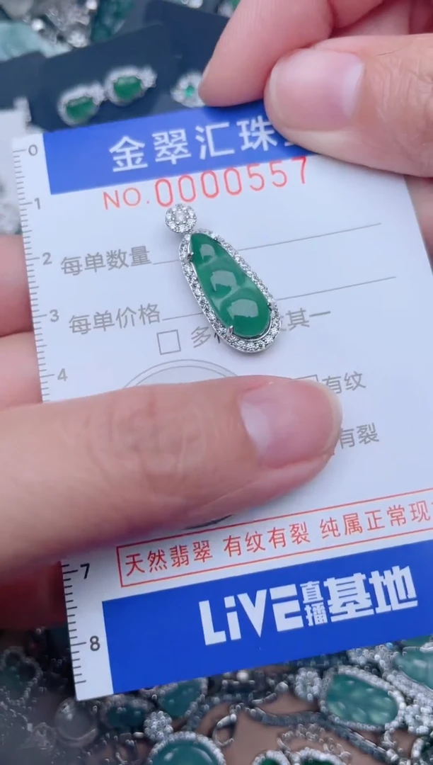 【闪购商品】翡翠颈饰未镶嵌557.....1