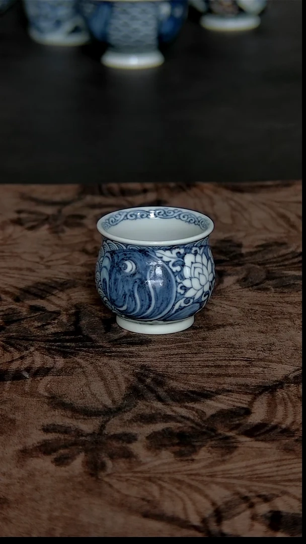 其他瓷胖头鱼杯子