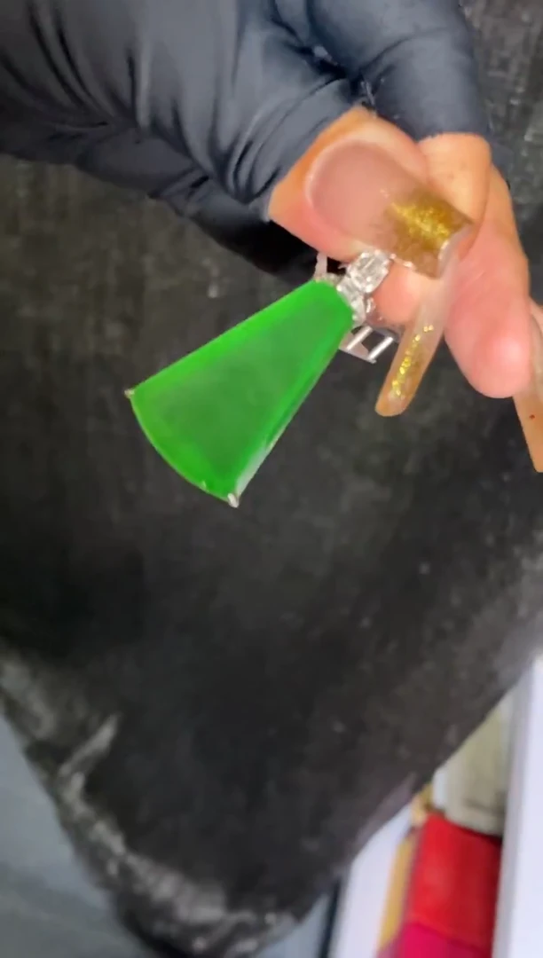 银S925镶嵌定制翡翠51定制翡翠-多样性发货（发其一）