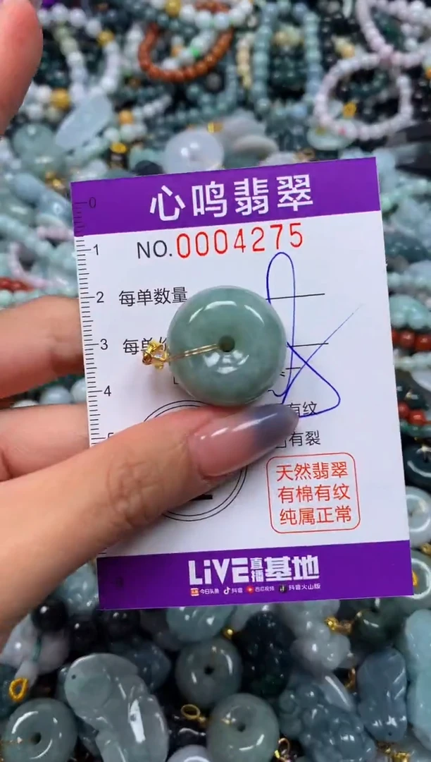 颈饰未镶嵌翡翠闪购004275