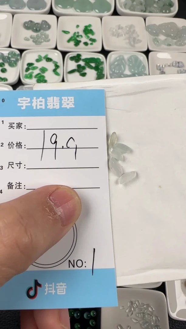 未镶嵌定制翡翠天然A货翡翠+随形1