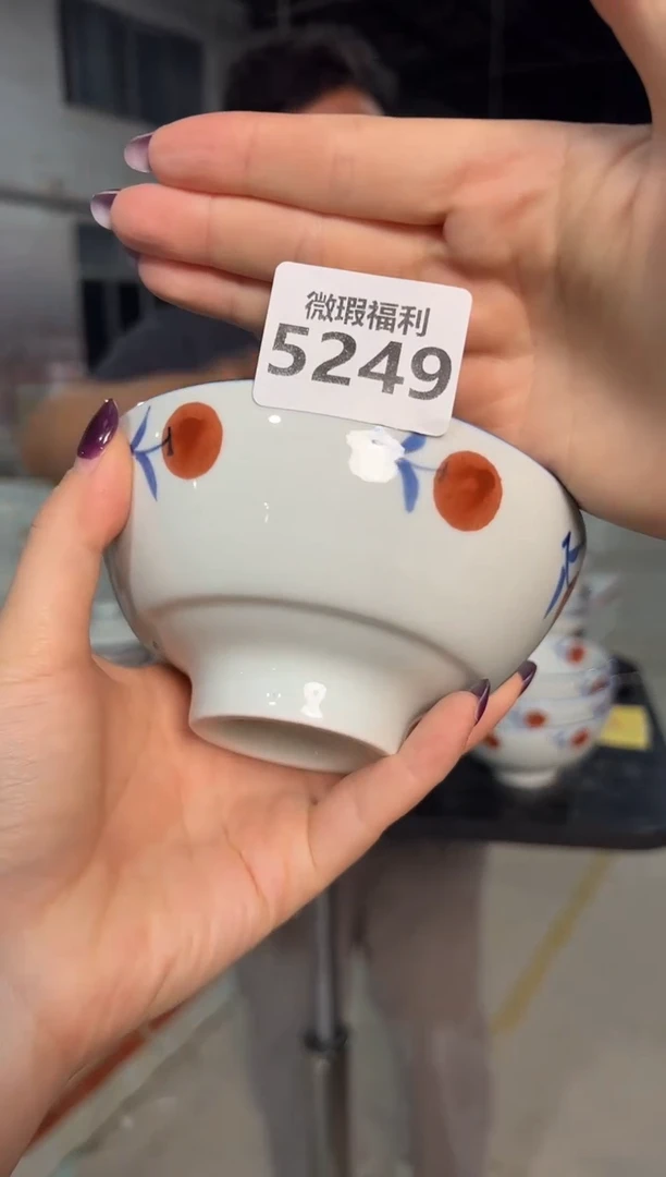 陶瓷景德镇高温釉下手绘陶瓷
