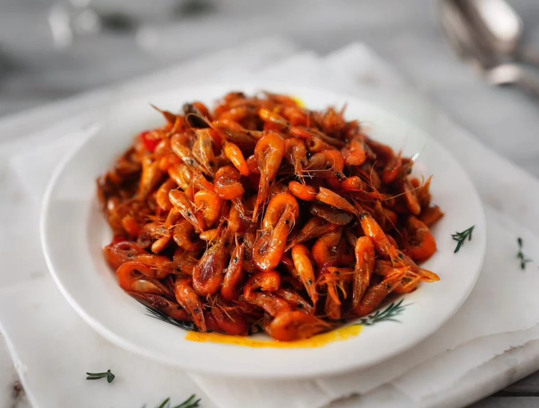 现捕现做油爆小河虾传统油爆工艺真空包装开袋即食下饭菜农家风味