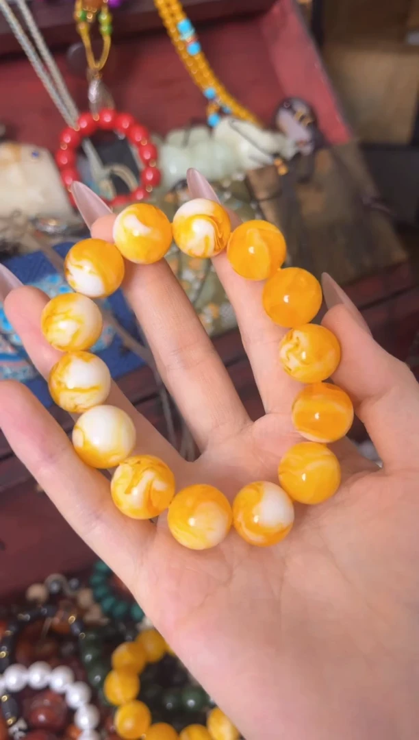 【闪购商品】蜜蜡手链未镶嵌——————————————