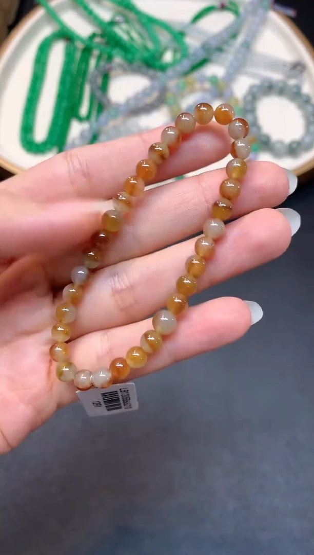 未镶嵌手串翡翠W999|1800