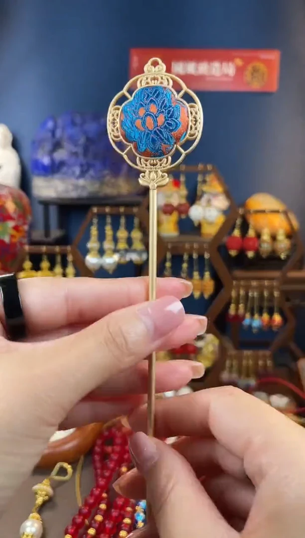 织绣，四号发簪发簪
