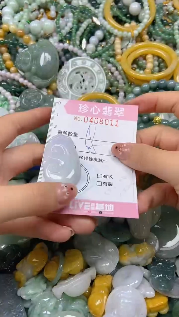 颈饰未镶嵌翡翠闪购0408011