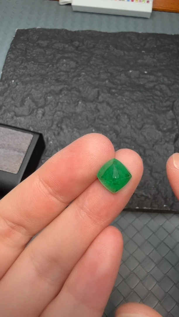 裸石祖母绿糖塔3.6ct-A374-1p