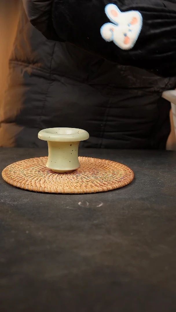 【闪购商品】瓷片泥泥手工花盆口5高6